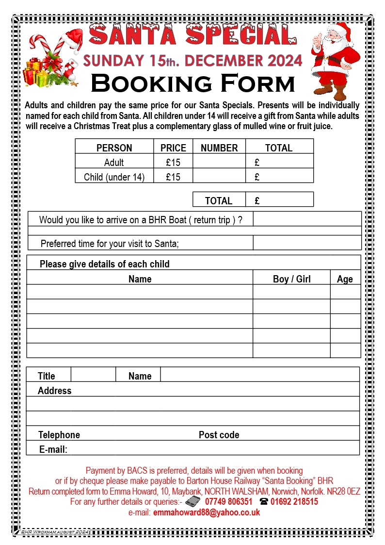 Booking Form